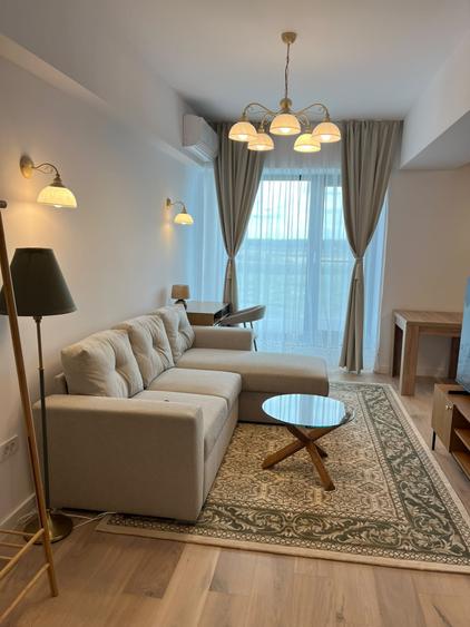 Apartament cu 2 camere semidecomandat, mobilat în Voluntari
