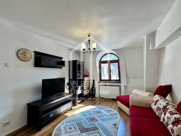 Apartament cu 3 camere decomandat, mobilat în Central