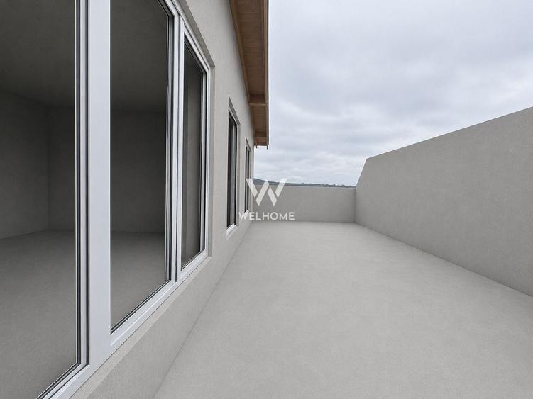 Penthouse cu 4 camere semidecomandat în Șelimbăr