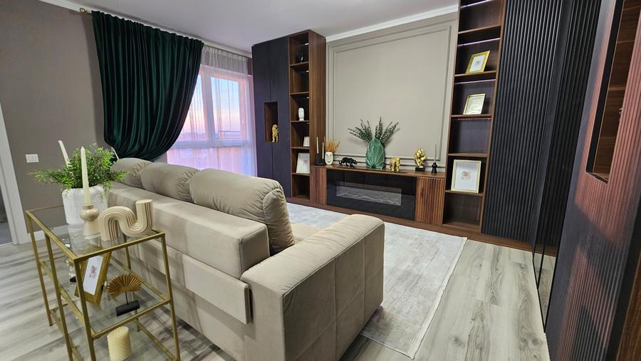 Apartament cu 2 camere semidecomandat, mobilat în Lipovei