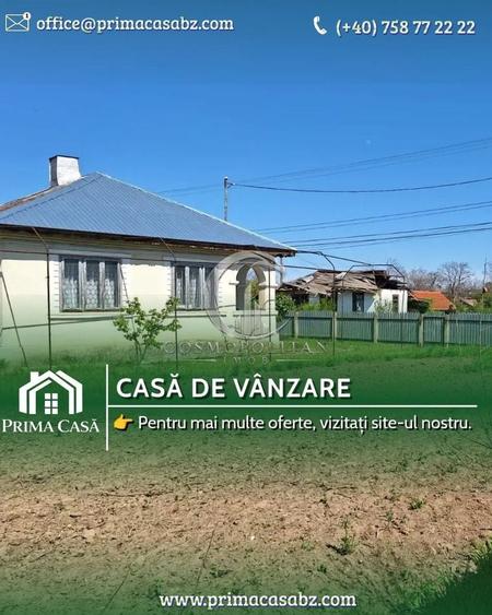 Casă individuală cu 3 camere cu Canalizare în Smeeni