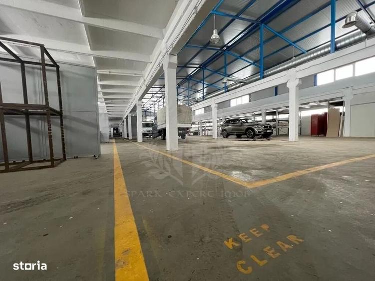 Spațiu industrial, de 2,000 mp, în Brazi