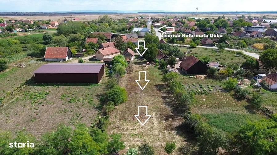 Casă cu 2 camere cu Teren 2232 Mp în Doba
