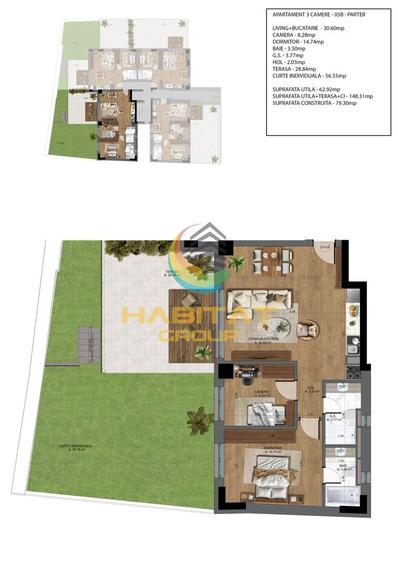 3 camere Rezidential NOU - finalizat - 12
