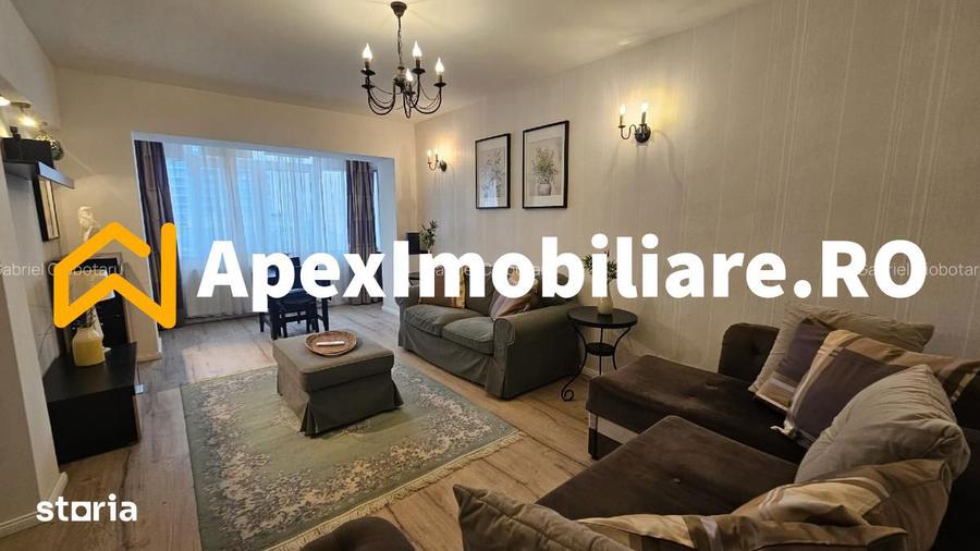 Apartament cu 3 camere decomandat, mobilat în Aviatorilor