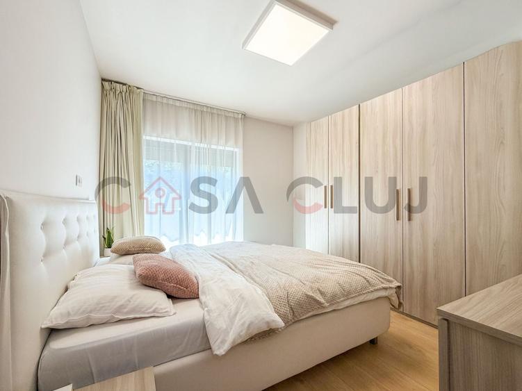 Apartament cu 3 camere decomandat, mobilat în Borhanci