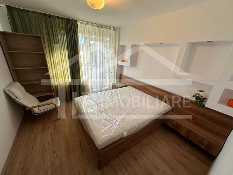 Apartament cu 3 camere decomandat, mobilat în Pandurilor