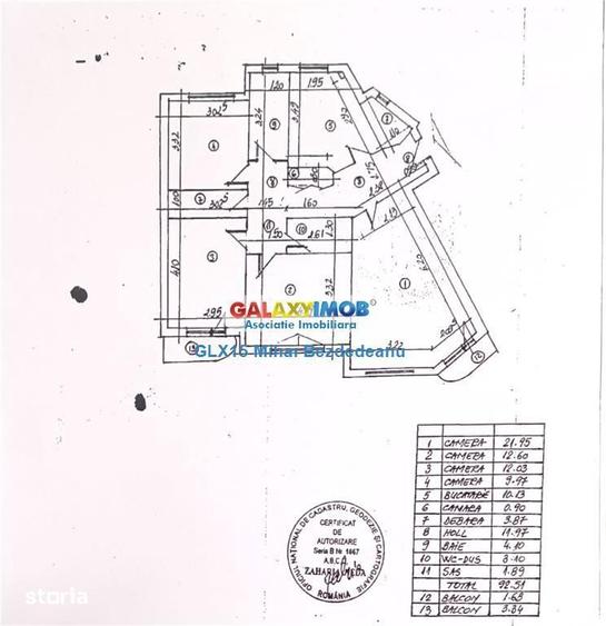 Apartament cu 4 camere decomandat în 13 Septembrie