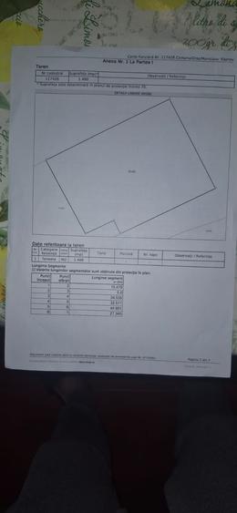 Teren de 1400 mp, în Exterior Vest