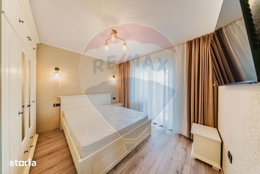 Apartament cu 2 camere decomandat, mobilat în Pârneava
