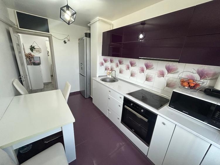 Apartament cu 3 camere decomandat, mobilat în Km 4-5