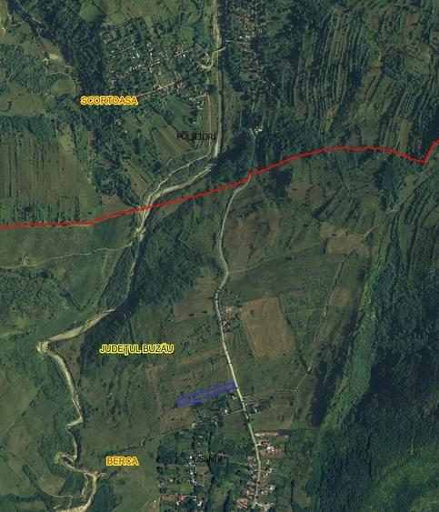 Teren de 5000 mp, în Joseni