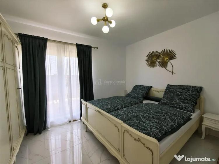 Apartament cu 3 camere semidecomandat în Central