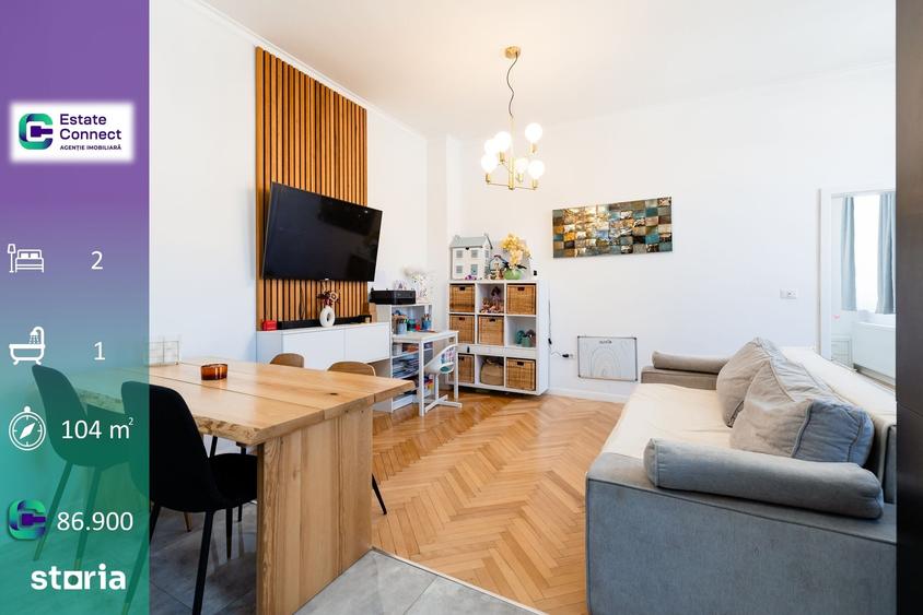 Apartament cu 2 camere în Ultracentral