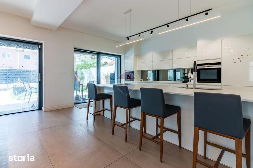 Vila eleganta, piscina, lot 400mp | Pipera, Scoala Americana - 11