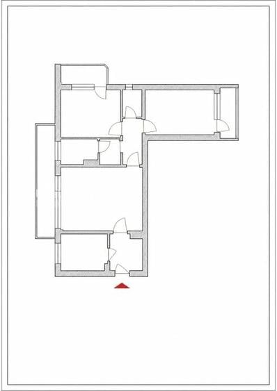 Apartament cu 3 camere semidecomandat în Drumul Taberei