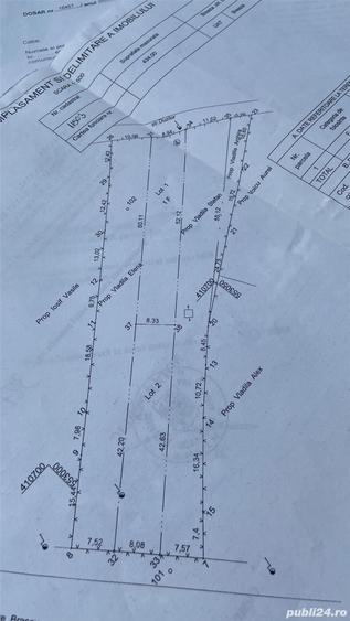 Teren de 1359 mp, în Nistorești
