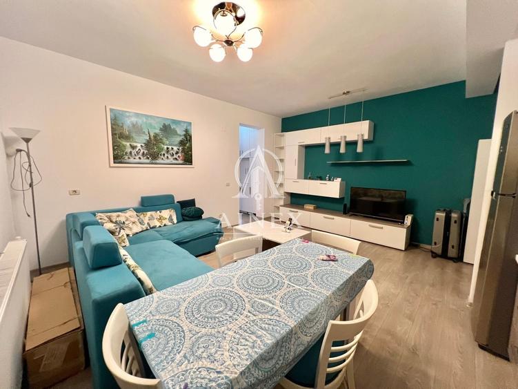 Apartament cu 3 camere, mobilat în Girocului
