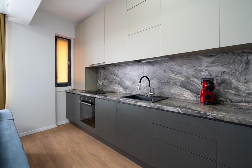 Apartament cu 2 camere semidecomandat, mobilat în Pipera