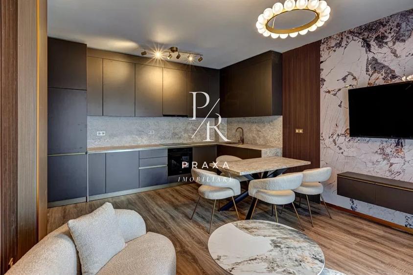 Apartament cu 2 camere semidecomandat, mobilat în Florești