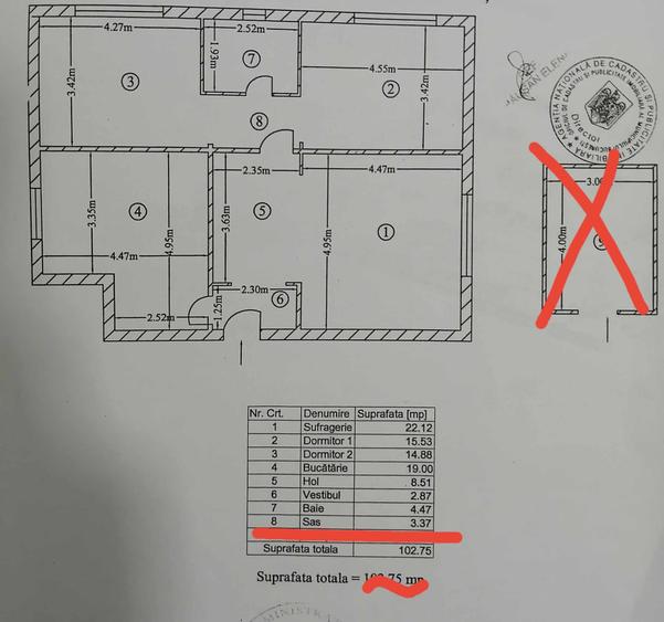 Birou, de 90 mp, în Calea Victoriei