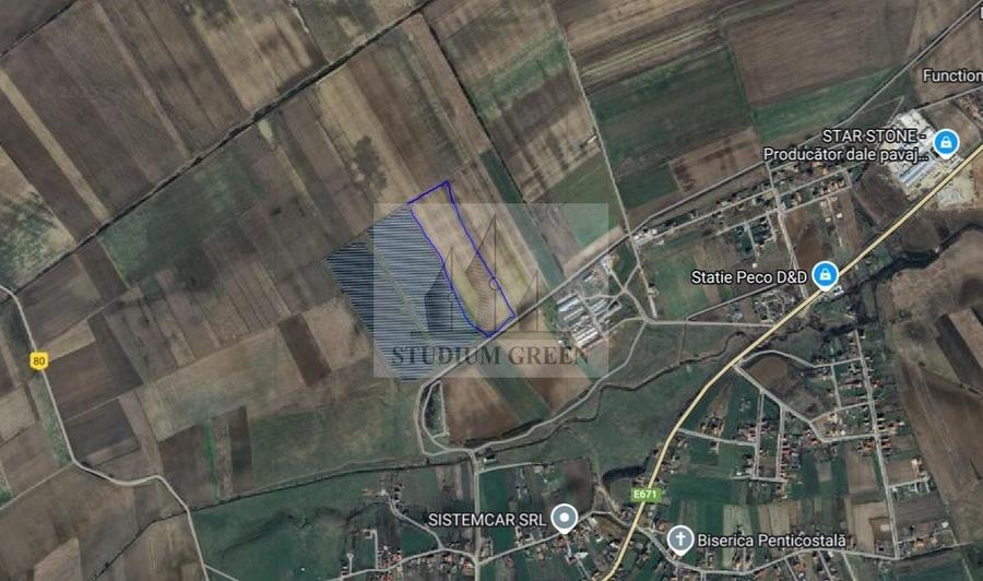 Teren agricol intravilan de 65000 mp, în Nojorid
