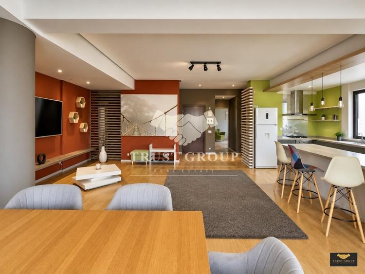 Apartament cu 4 camere decomandat, mobilat în Herăstrău