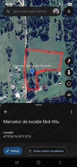 Teren intravilan Gura Haitii, comuna ?aru Dornei, jud. Suceava - la 27 km de Vatra Dornei - 4