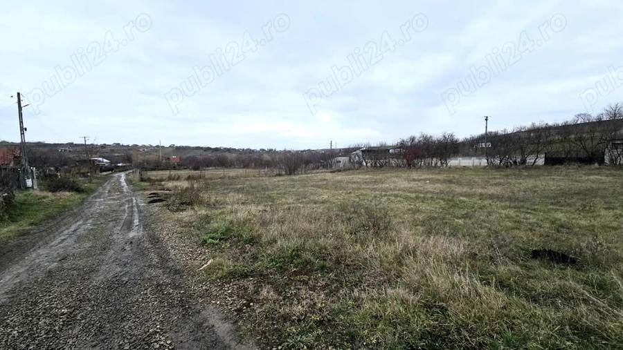 Teren de 1800 mp, în Scobinți