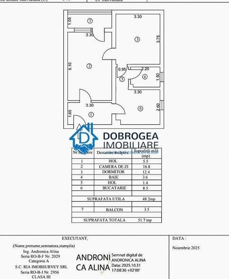 Apartament cu 2 camere semidecomandat, mobilat în Ultracentral