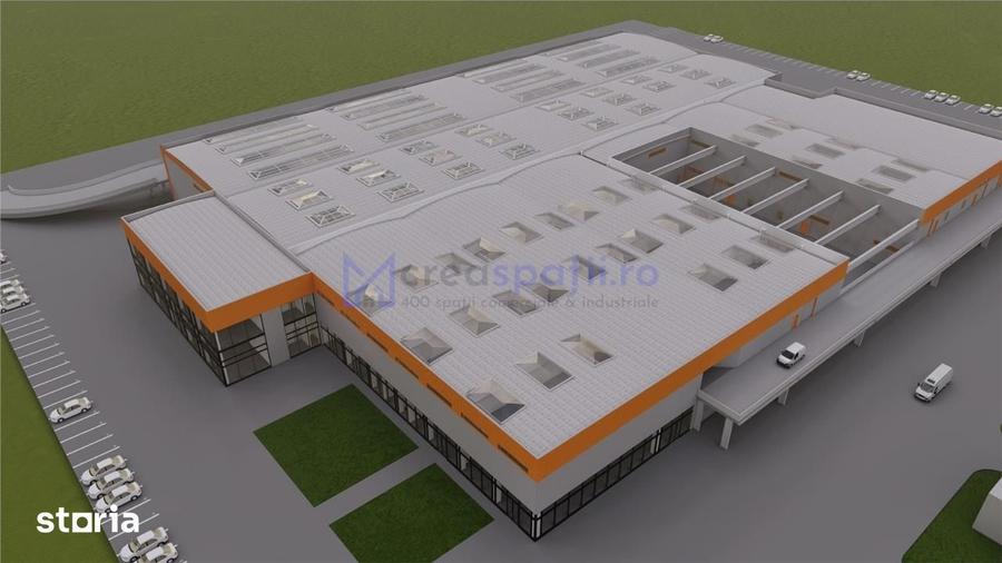 Spațiu comercial, de 500 mp, în Zona industrială