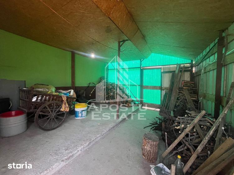 Casă cu 3 camere cu Teren 1400 Mp în Secusigiu