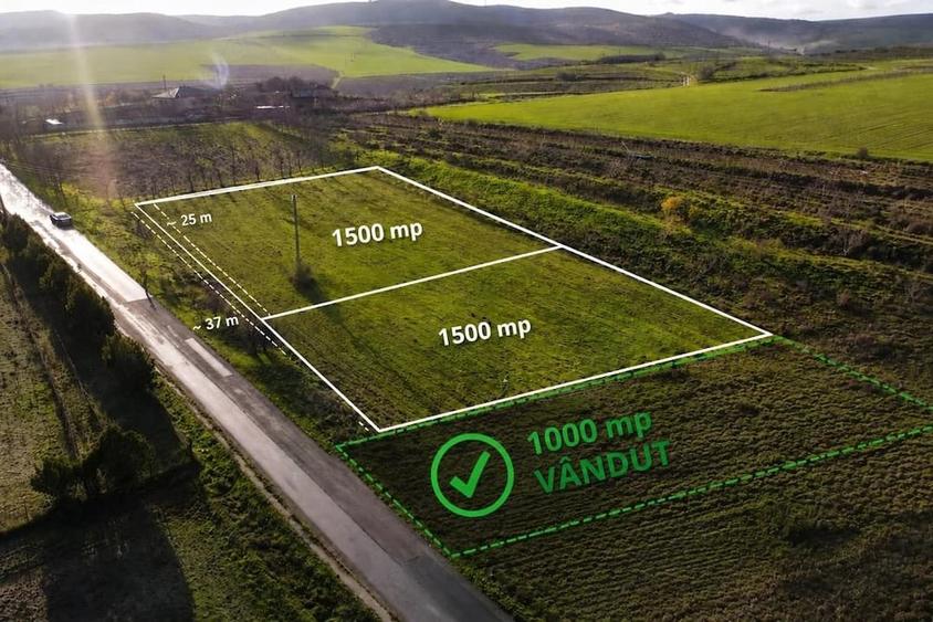 Teren de 3000 mp, în Somova