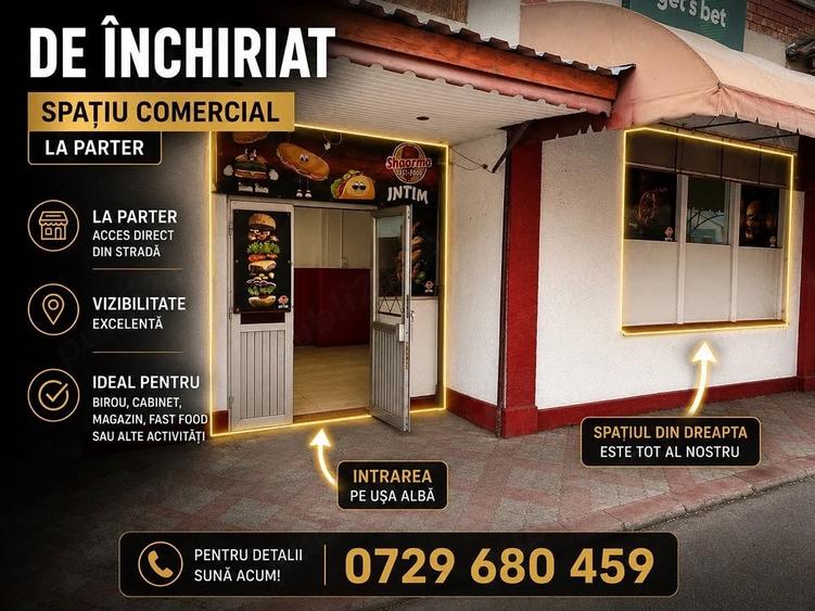 Spațiu comercial, de 80 mp, în Central