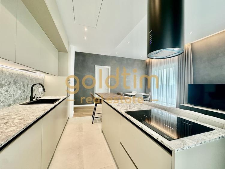 Apartament cu 4 camere decomandat, mobilat în Barbu Văcărescu