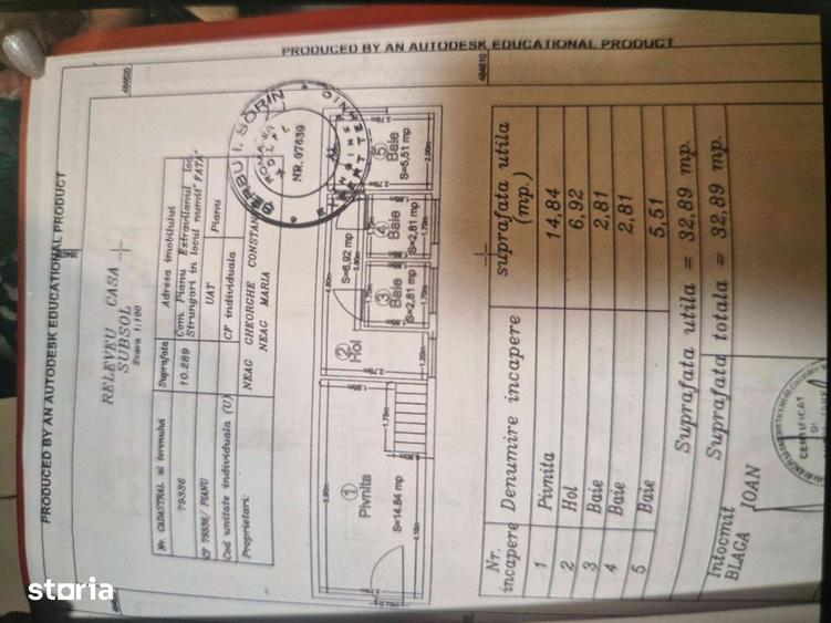 Casă cu 5 camere cu Teren 10300 Mp în Pianu