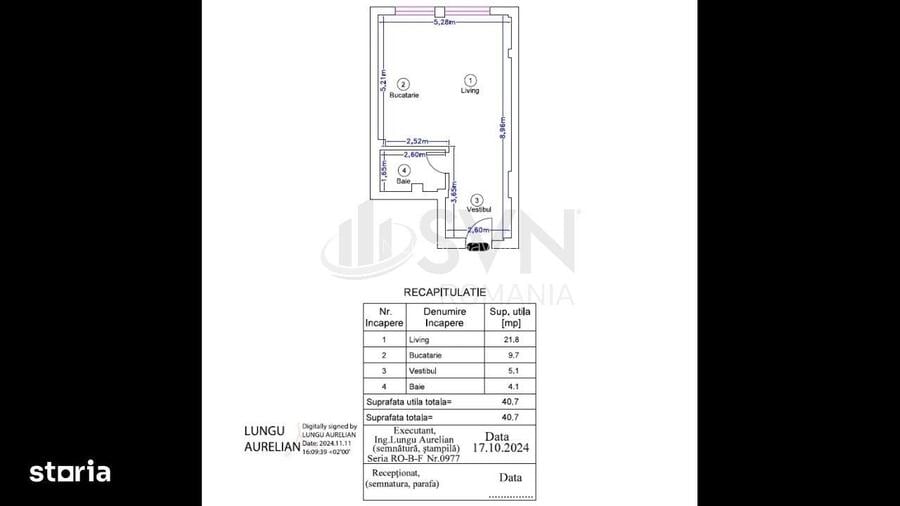 Studio dublu I Ivory Residence I Pipera
