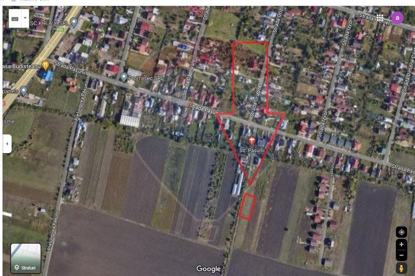 Teren Construcții intravilan de 522 mp, în Golești