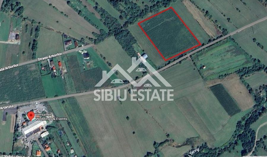 Teren agricol extravilan de 17160 mp, în Exterior Sud