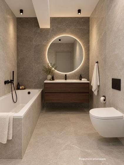 Penthouse cu 3 camere decomandat în Central