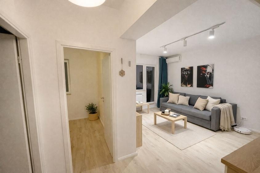 Apartament cu 2 camere, mobilat în Grozăvești