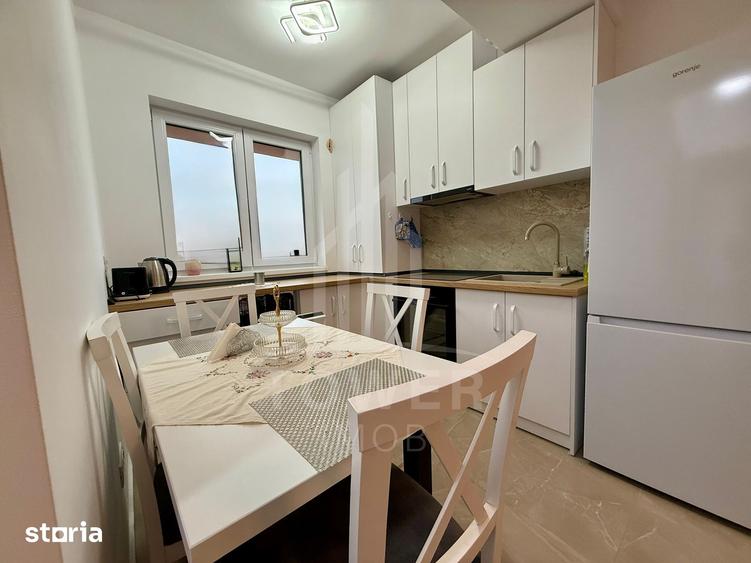 Apartament cu 3 camere, mobilat în Terezian