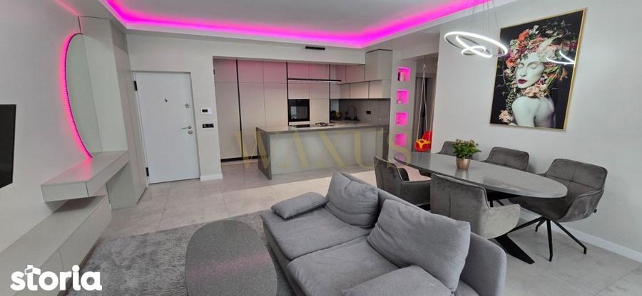Apartament cu 3 camere, mobilat în Central