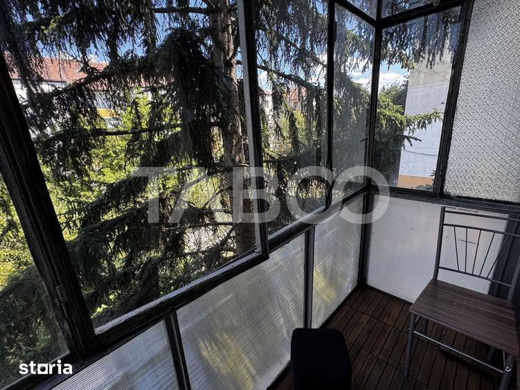 Apartament cu 2 camere semidecomandat, mobilat în Mihai Viteazul