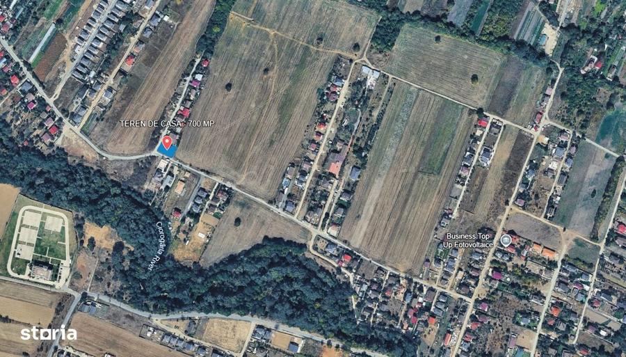 Teren intravilan 700 mp la asfalt in Orasul Magurele - 4