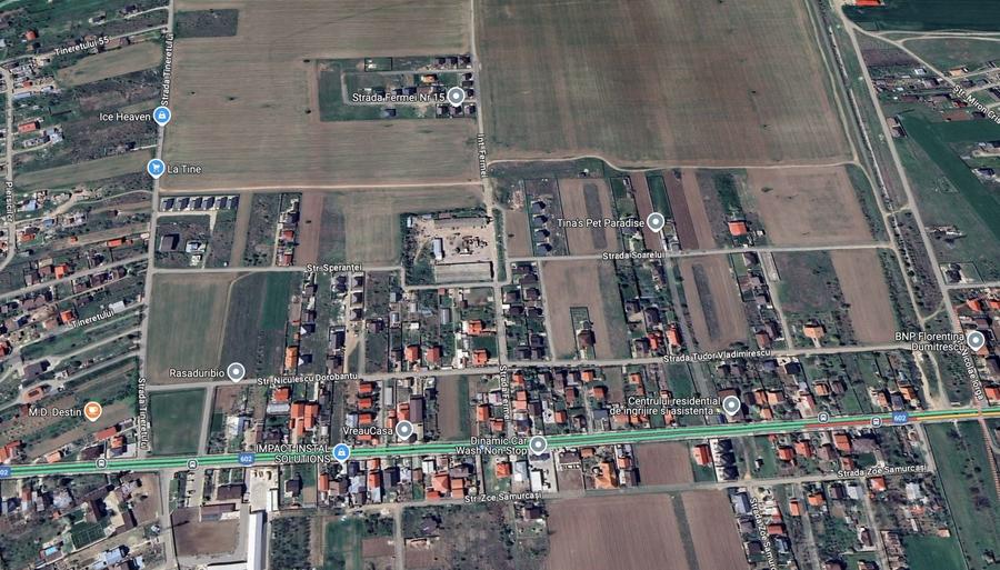 Teren Construcții intravilan de 600 mp, în Ciorogârla