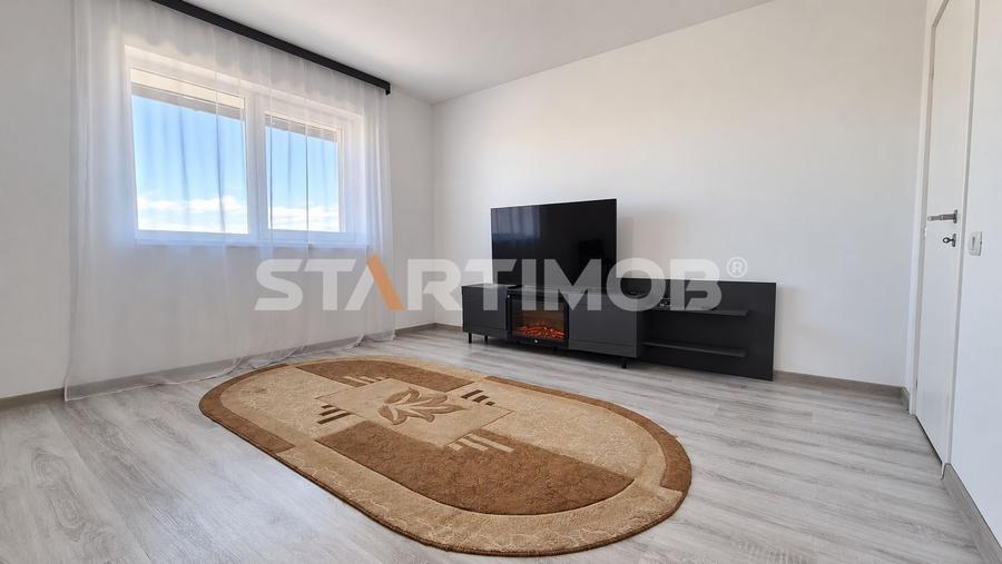Apartament cu 2 camere decomandat, mobilat în Sânpetru
