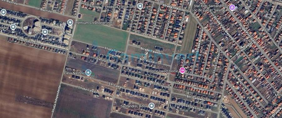 Teren Construcții intravilan de 500 mp, în Sântandrei