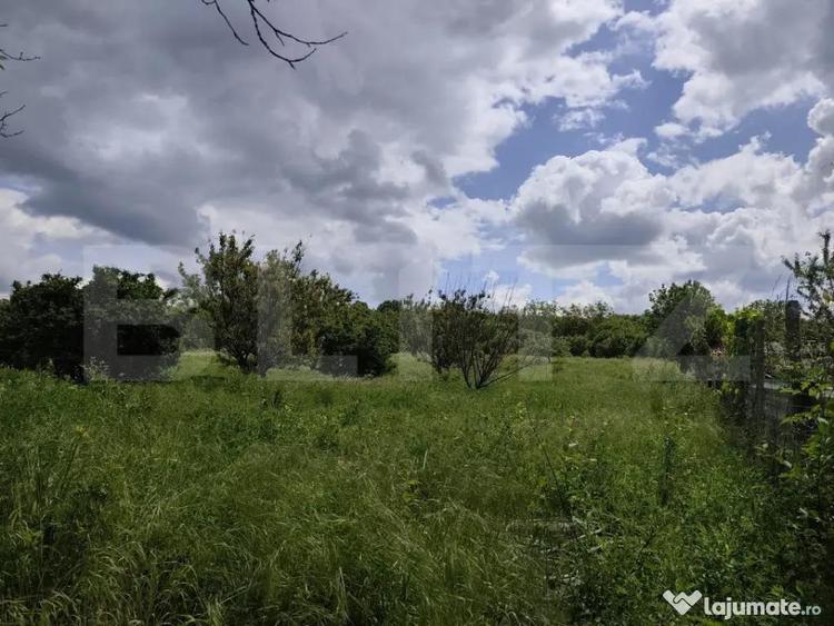 Teren de 860 mp, în Podgoria
