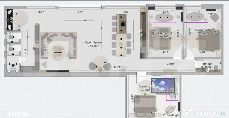Casă cu 4 camere cu Teren 16418 Mp în Central